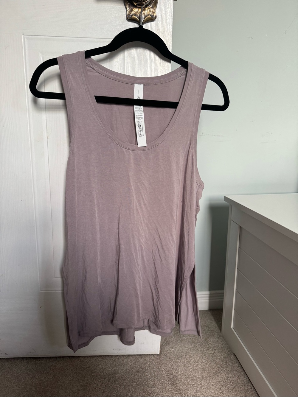 lululemon athletica Dusty Mauve Scoop Neck Tank